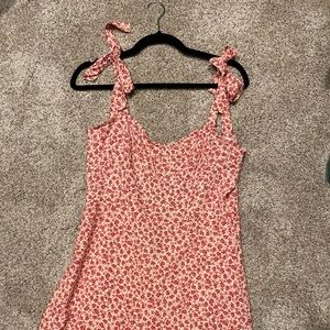 Audrey 3 + 1 Red Floral Dress
